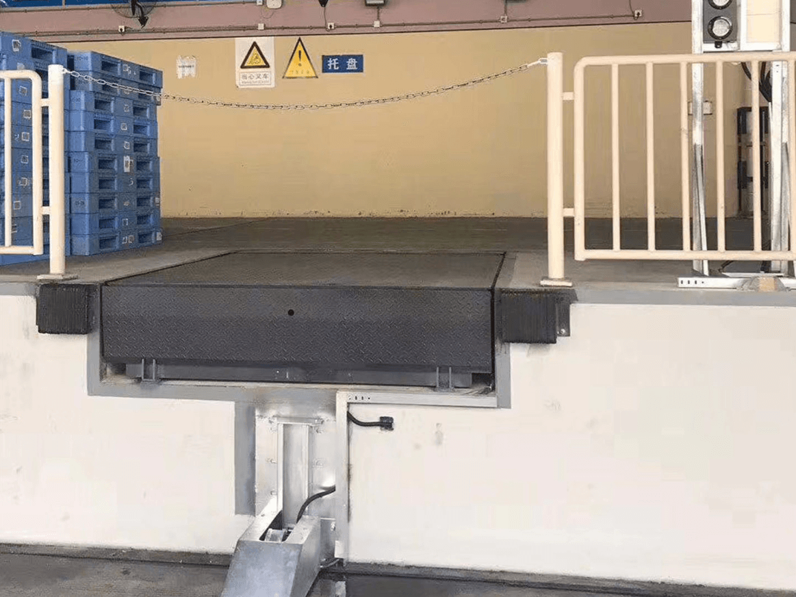 Mechanical Dock shelter