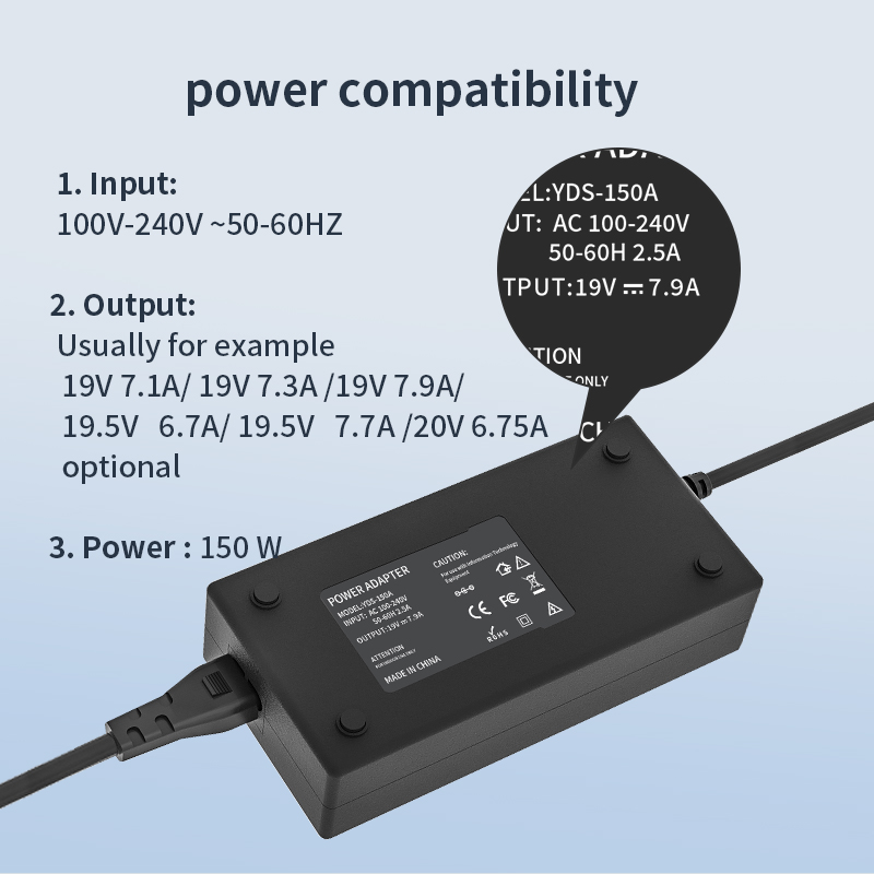 hp power supply,150w adapter charger,Laptop Adapter for HP