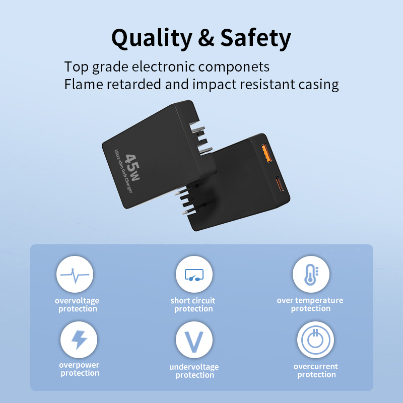 45W Slim GaN Charger