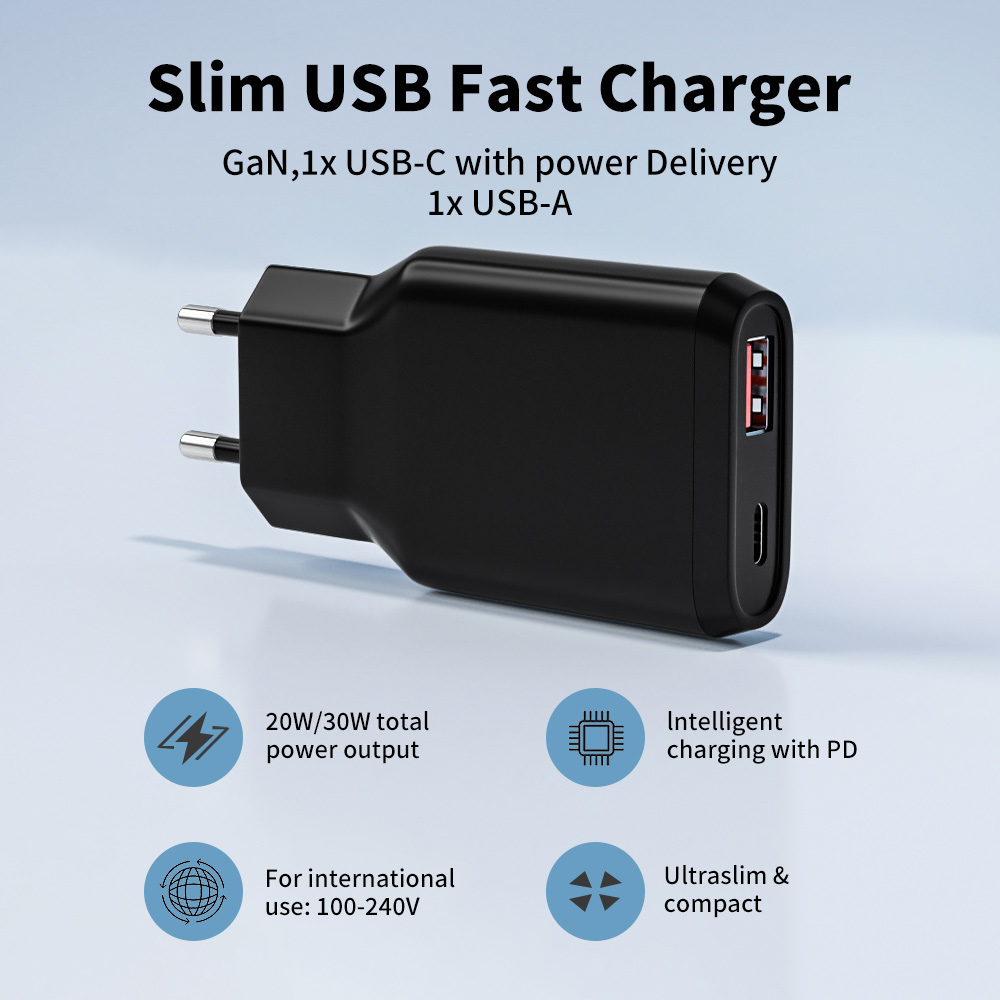 Thin Fast Charger