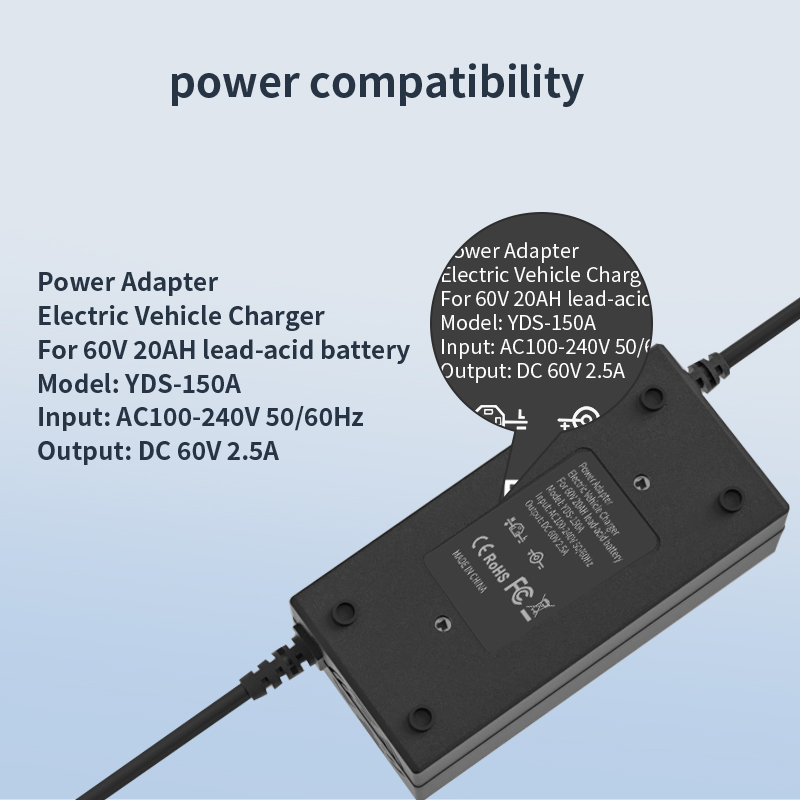 60V 20AH lead-acid battery charger