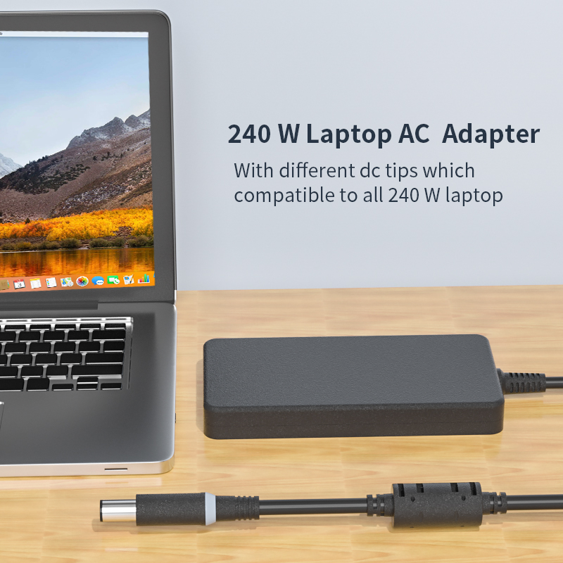 slim laptop charger for dell