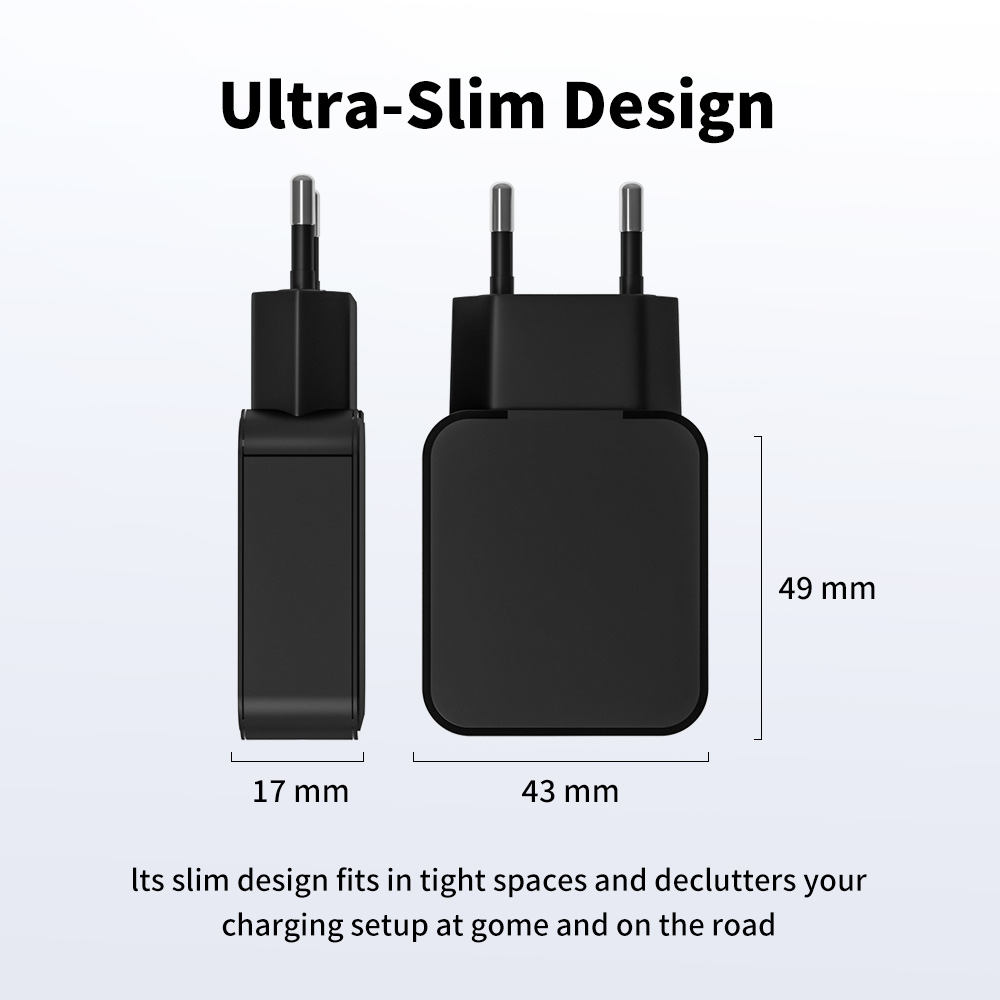 45w slim wall charger