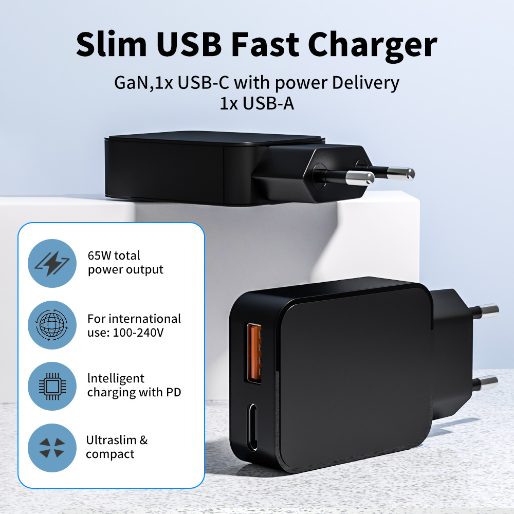65w slim gan charger