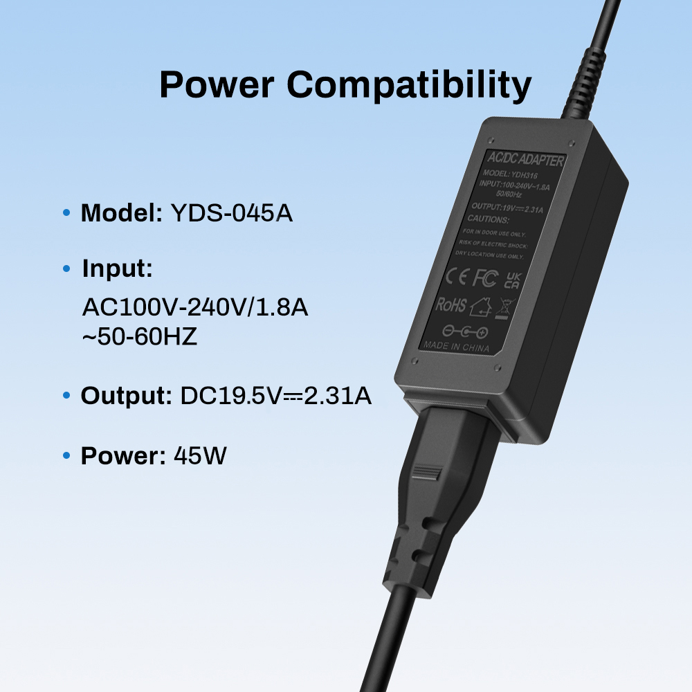 45W laptop ac adapter