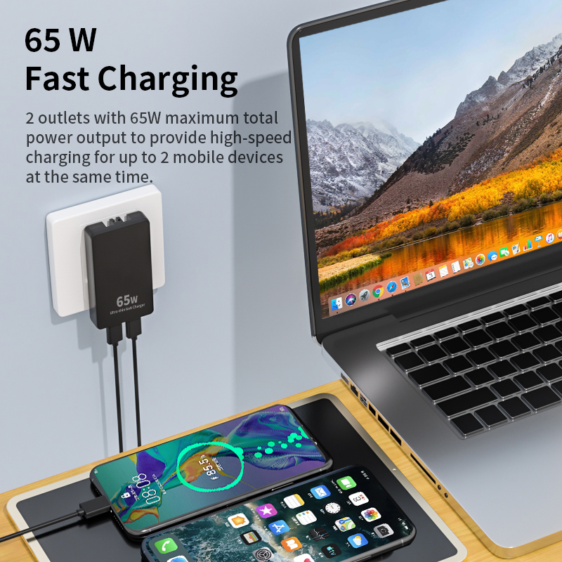65w qc pd charger