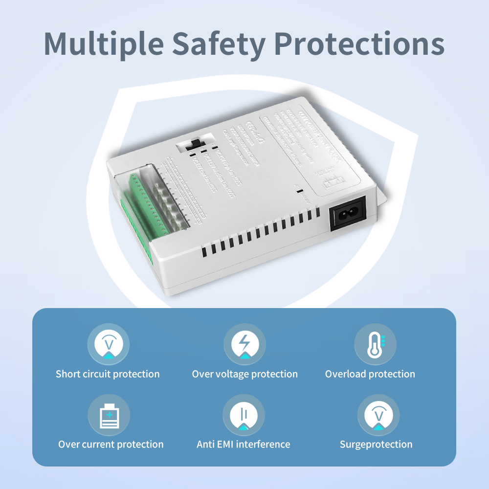 16 channel power supply adapter