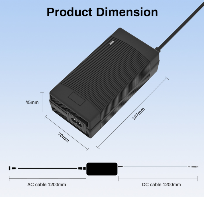 164W Pro Li Charger (54.6V, XLR)