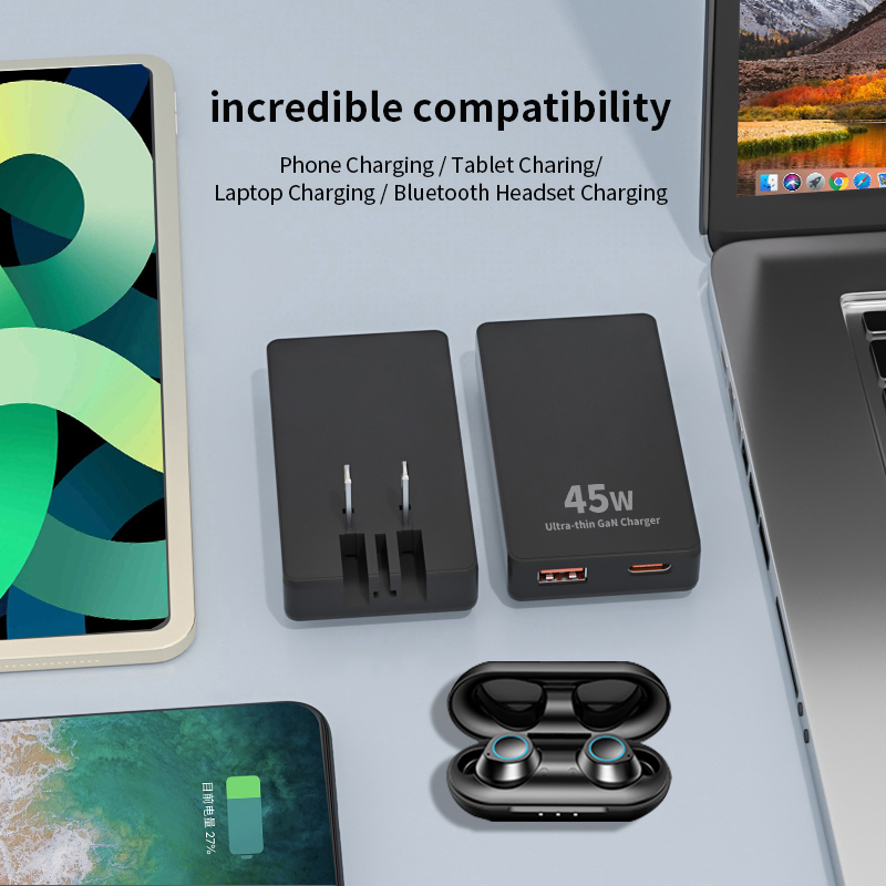 45W Slim GaN Charger