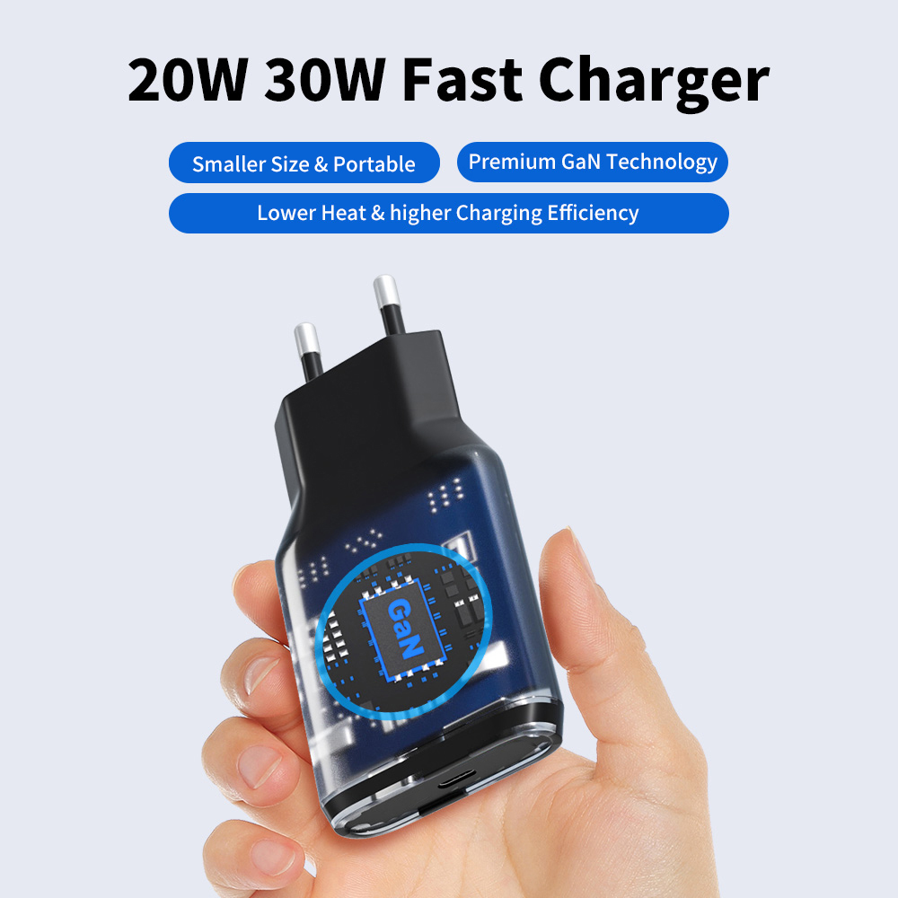 faster charger 20w 30w