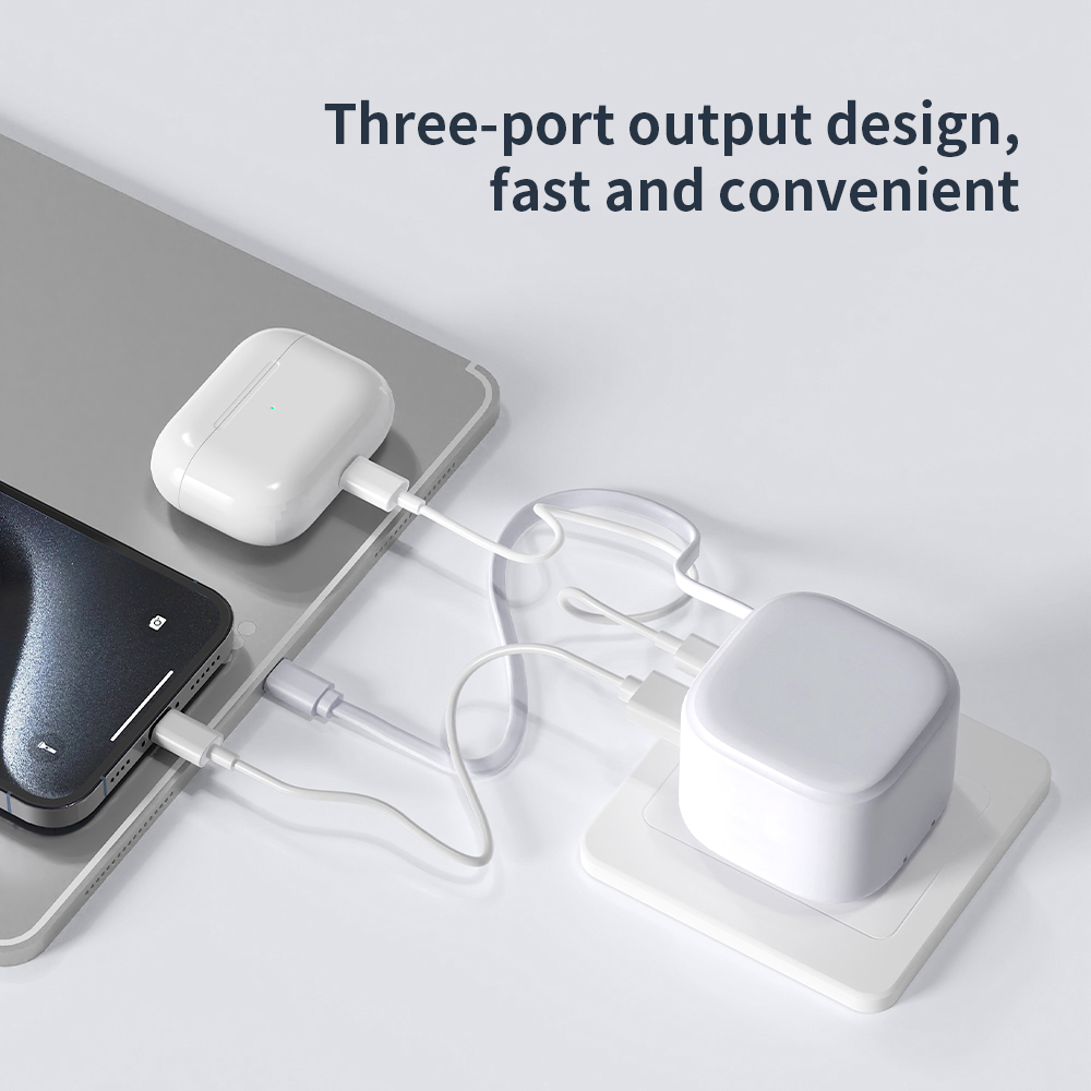 Retractable 65W Fast GaN Charger