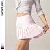 custom pleated tennis skirt