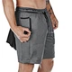 Shorts with Zipper Pockets