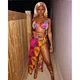 swimwear 3 piece for women african style