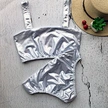 custom logo swimwear hardware