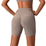 Women High Waist Stretchy Soft Quick Dry Lightweight Scrunch Back Yoga Shorts