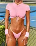 two piece bathing suit
