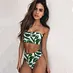animal print bikini