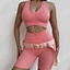 seamless workout set women
