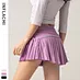 custom pleated tennis skirt