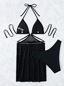 2022 new design thong swimsuits women