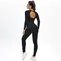long sleeve gym set women seamless wear