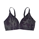 nylon spandex plain bra