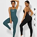 HEXIN Best Selling Private Label Custom Logo Workout Set Fitness Wear Women Gym  Activewear Bodysuit Yoga Set