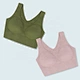 Women's Daily Wear Wireless Soft Cup Seamless Traceless T Shirt Sleep Wire Free Bra Wholesale For Girls