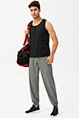 casual daily workout nylon long pants for men running jogging sport wear