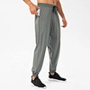casual daily workout nylon long pants for men running jogging sport wear
