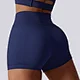 solid gym shorts for women