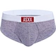Men's Low Waist Modal Viscose Cotton Briefs