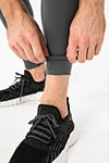 Compression plus size sweat wicking mens yoga pants