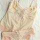 Home wear female lovely nightgown bow strap pure desire wind sexy lingerie