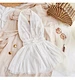 Girl sweet and fresh net gauze sleeping skirt pajamas perspective hang neck skirt condole belt exposed back