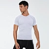 custom made plus size logo printing sportswear short sleeve t shirt