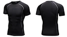 oem odm custumized color logo printing size polyester sport fitness t shirt for men