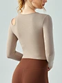 women slim fit top
