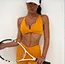 Ladies Low Cup Solid Color Fitness Sportswear