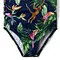butterfly print bathing suit