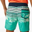 Summer Elastic Waist Polyester Gym Jogging 5 Inch Inseam Beach Surf Swim Shorts For Men