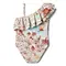 butterfly print bathing suit
