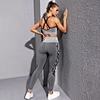 lift hip High Waist Gym yoga set