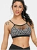 Sexy Woman Sports Bra with Mesh