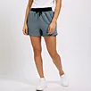 Custom Logo Wholesale Women Drawstring High-waist Easy Sweat Shorts