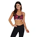 Eco-friendly recycled polyester fabric workout wear stretchy gym bra