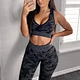 yoga bodysuit fleur texture leggings