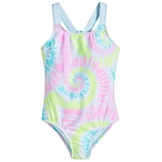 Factory custom made little girls one piece halter bikini swimwear for kids