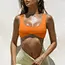 Ladies Skin Friendly Sport Pour Fixed Shoulder Straps Backless Fitness & Yoga Wear Bra Top Activewear